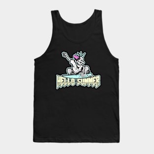 Skull Surfer Tank Top